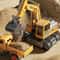 Remote Control Excavator Toy With Lights And Sound For Kids 2