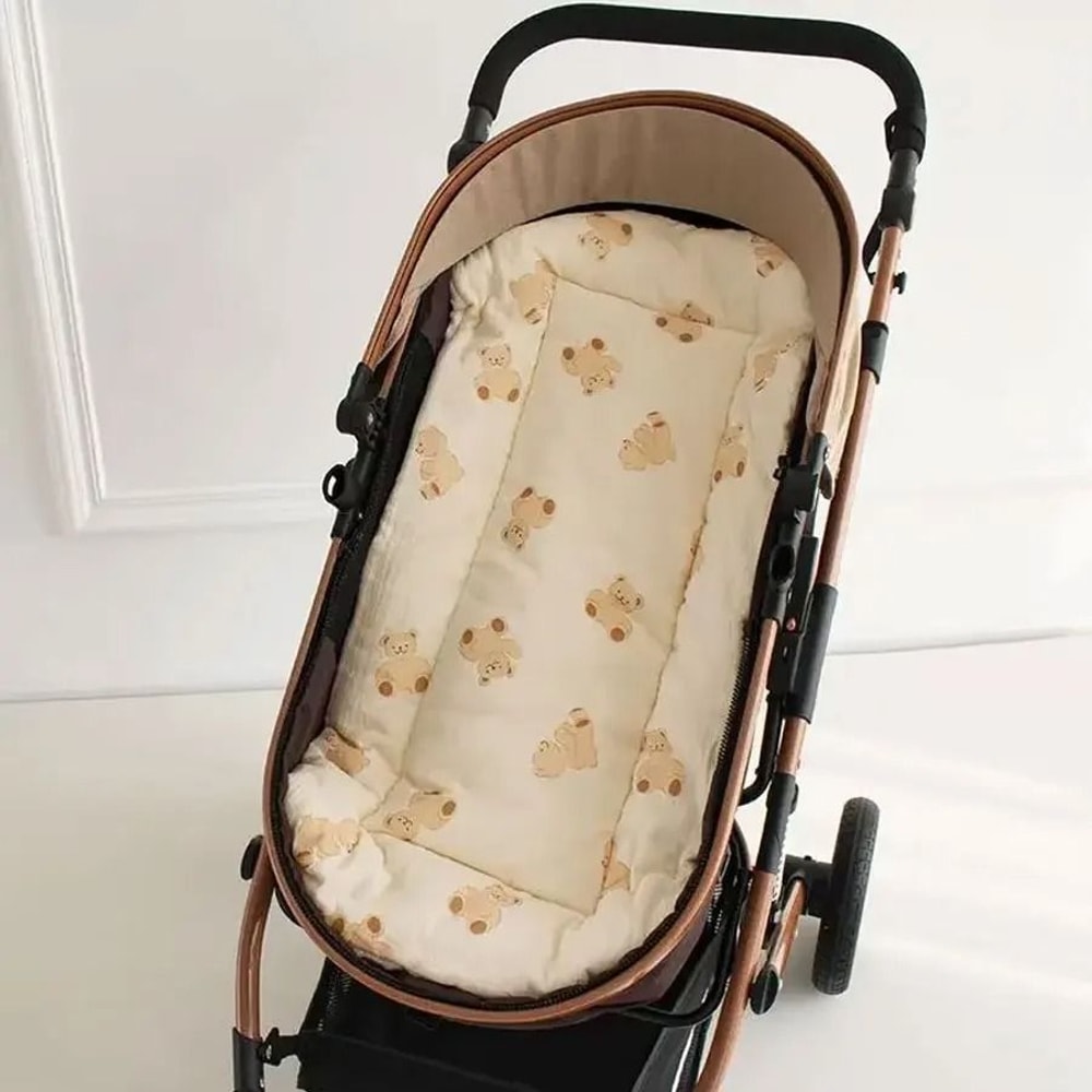 Soft Baby Stroller Cushion With Thick Padding And Cartoon Design 9