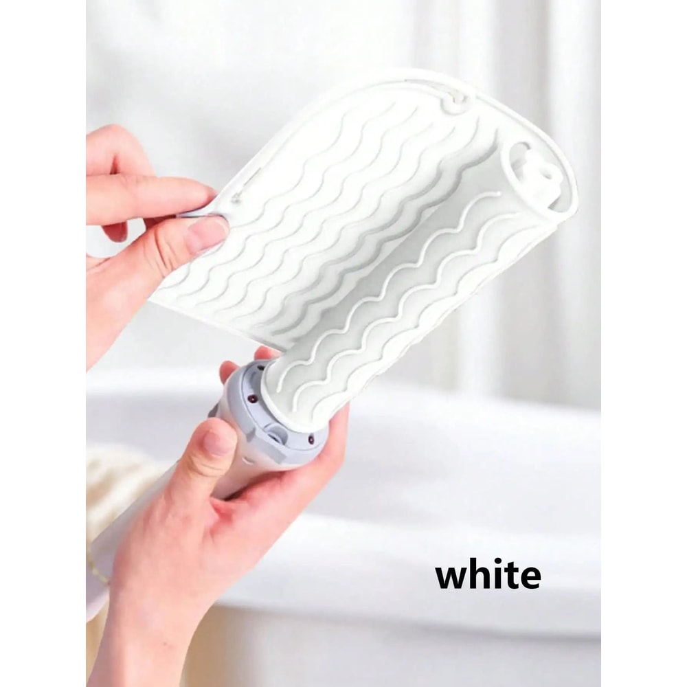 Silicone Heat Resistant Mat And Travel Cover For Curling Irons And Hair Straighteners 10