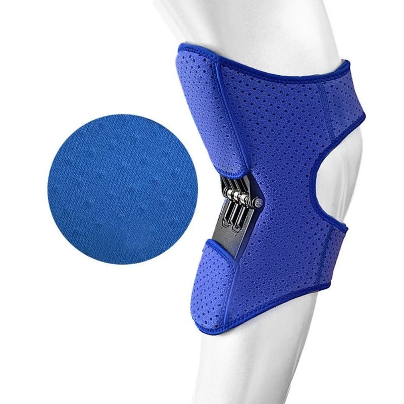 Knee Assistive Device With Power Joint Support And Non Slip Knee Brace 13