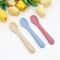 3 Pack Baby Silicone Soft Feeding Spoons For Infant And Toddler Mealtime 0