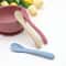 3 Pack Baby Silicone Soft Feeding Spoons For Infant And Toddler Mealtime 4