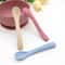 3 Pack Baby Silicone Soft Feeding Spoons For Infant And Toddler Mealtime 5