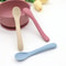 3 Pack Baby Silicone Soft Feeding Spoons For Infant And Toddler Mealtime 5
