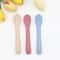 3 Pack Baby Silicone Soft Feeding Spoons For Infant And Toddler Mealtime 6