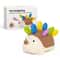 Hedgehog Montessori Fine Motor Toy For Toddlers Learning And Sensory Play 7