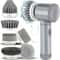 Electric Spin Scrubber Cordless Cleaning Brush With 6 Replaceable Brush Heads 0