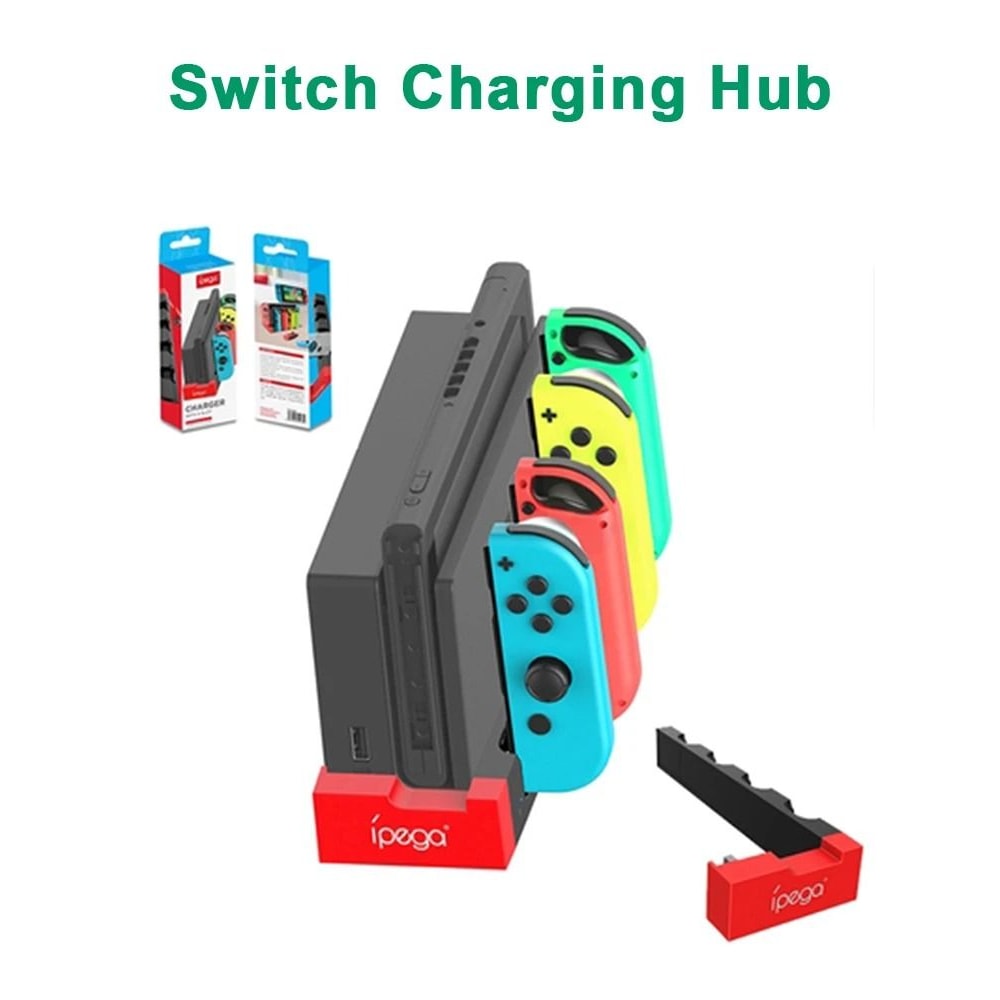 JoyCon Charging Dock Hub USB Controller Charger Stand For Game Controllers 2