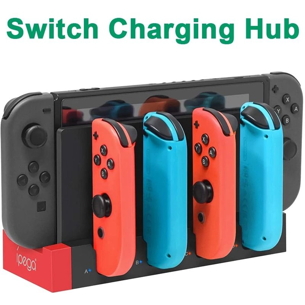 JoyCon Charging Dock Hub USB Controller Charger Stand For Game Controllers 3