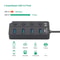 USB Hub 4 In 1 Or 7 In 1 Multi Port Splitter With Independent Power Switch And USB Cable 3