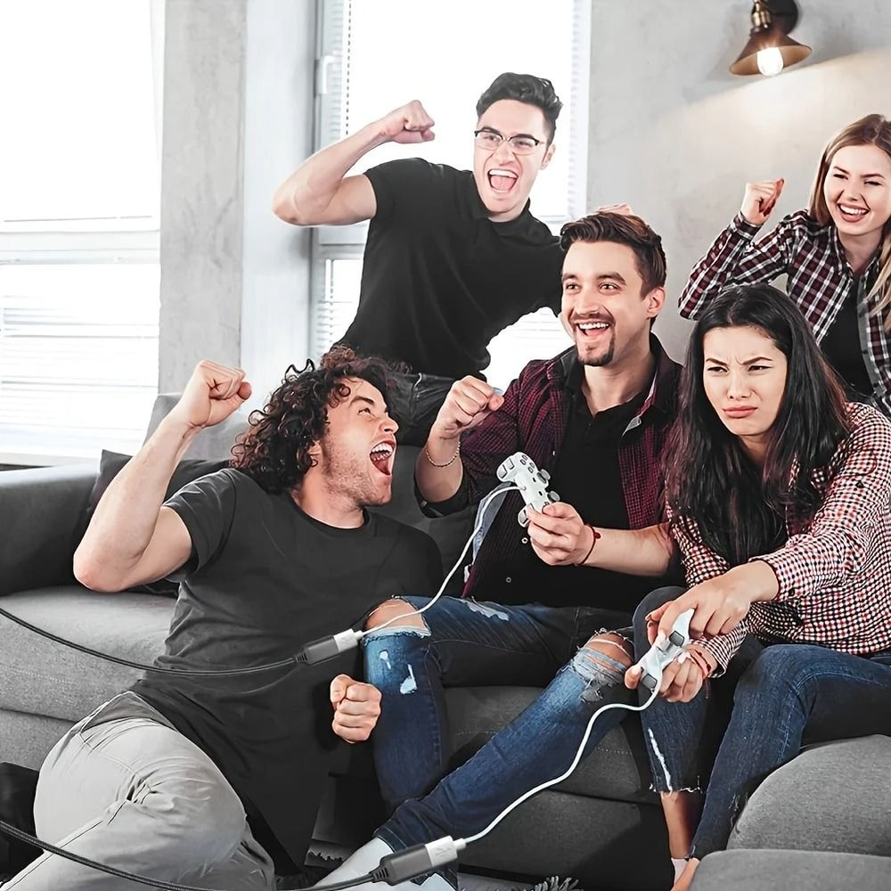 Nylon Braided USB 30 Extension Cable High Speed Data Transfer Male To Female 4