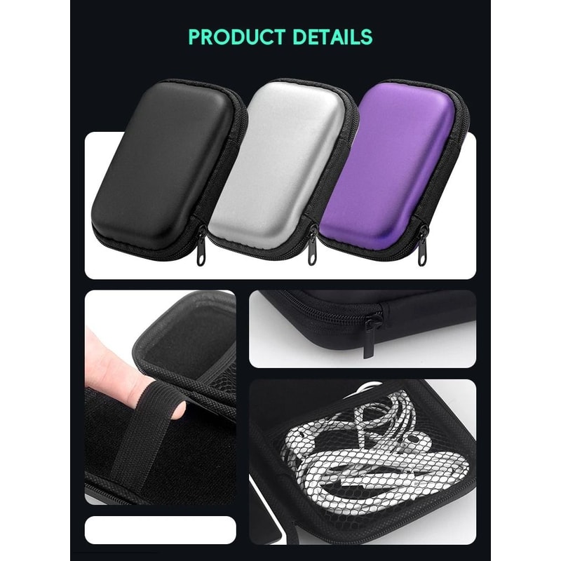 Retro Handheld Console Protective Case EVA Travel Bag Compatible With Multiple Mini Game Devices 2