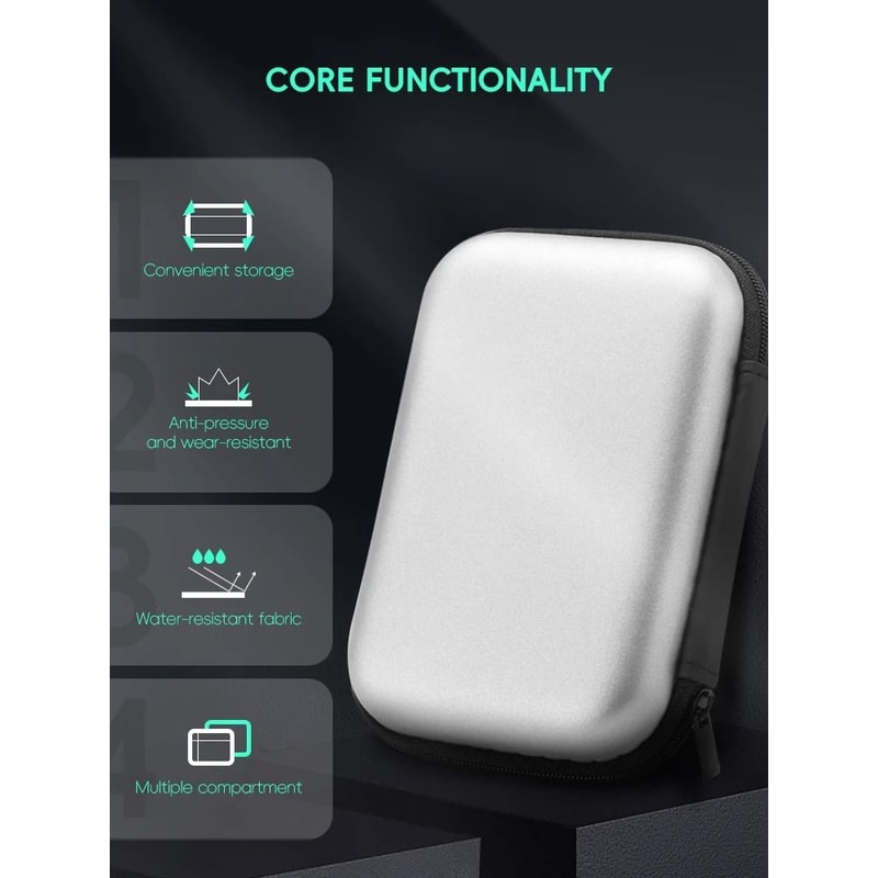 Retro Handheld Console Protective Case EVA Travel Bag Compatible With Multiple Mini Game Devices 3