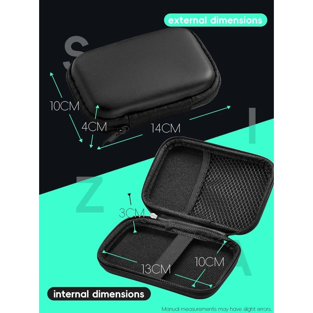 Retro Handheld Console Protective Case EVA Travel Bag Compatible With Multiple Mini Game Devices 5