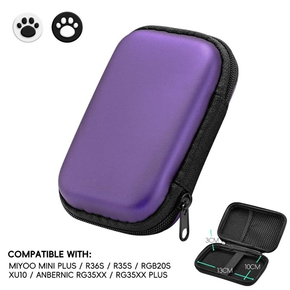 Retro Handheld Console Protective Case EVA Travel Bag Compatible With Multiple Mini Game Devices 6