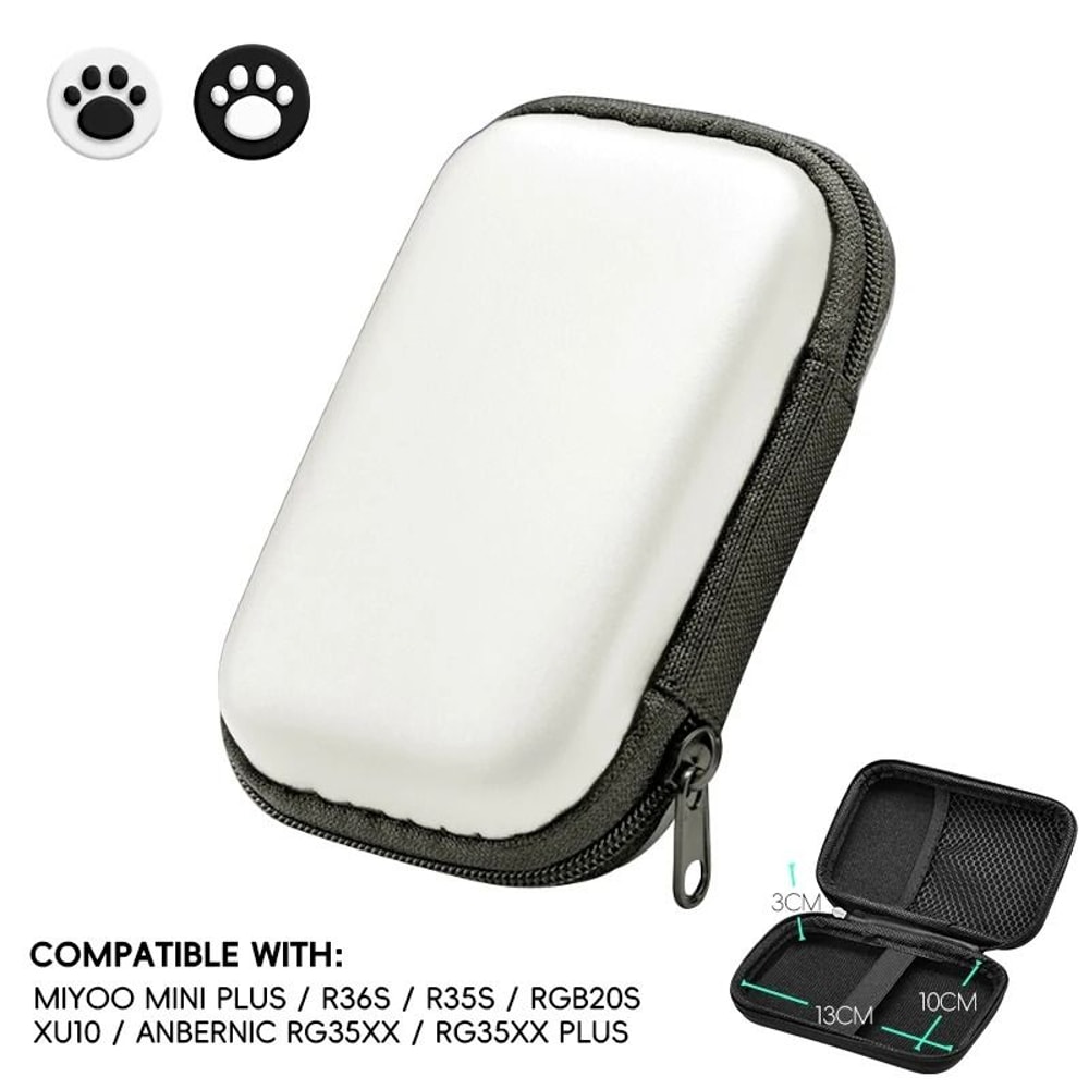 Retro Handheld Console Protective Case EVA Travel Bag Compatible With Multiple Mini Game Devices 7