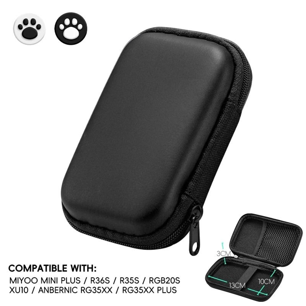 Retro Handheld Console Protective Case EVA Travel Bag Compatible With Multiple Mini Game Devices 8