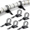 10 Pack Cable Tie Wire Management Clips Adjustable Cable Organizer For Desk Wall And Car 0