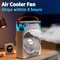3 In 1 Mini Air Cooler Fan With LED Night Light Portable Humidifier For Home And Office 0