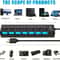 High Speed USB Hub 4 Port Or 7 Port Multi Splitter With LED Switch For PC And Laptop 5