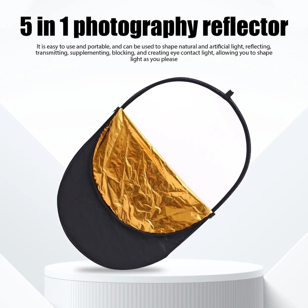 5 In 1 Photography Reflector Board For Studio And Outdoor Lighting 1