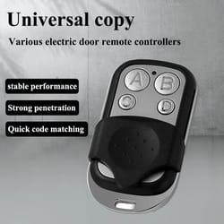 433 mhz universal remote control duplicator for garage doors gates and car key systems