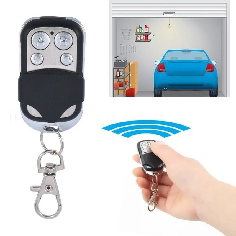 433 MHz Universal Remote Control Duplicator For Garage Doors Gates And Car Key Systems 4