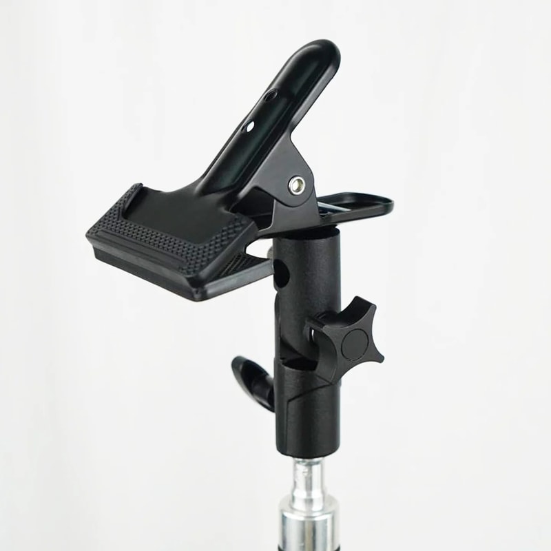 Reflector Holder Clamp With Swivel Adapter For Photography Light Stands 8