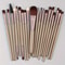 20 Piece Makeup Brush Set For Eyes And Face Blending 14