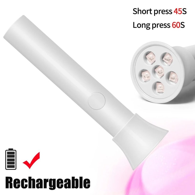 Handheld Mini UV Nail Lamp For Fast Gel Curing 7
