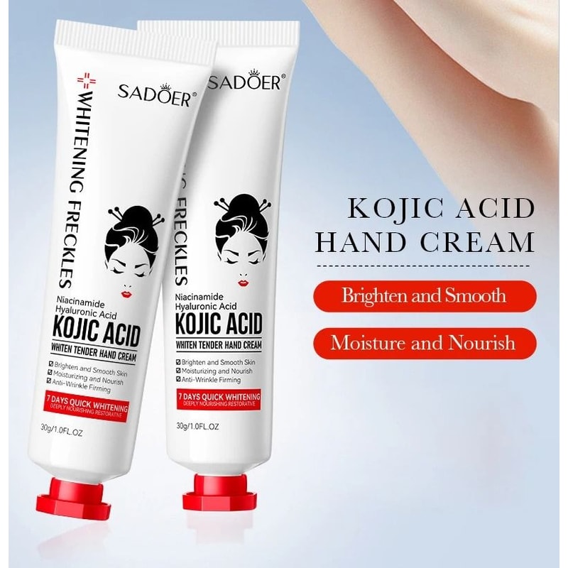 Kojic Acid Hand Cream For Moisturizing And Nourishing Care 4