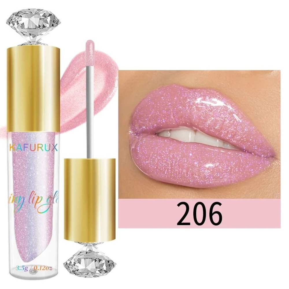 Moisturizing Diamond Shimmer Glitter Lip Gloss 12
