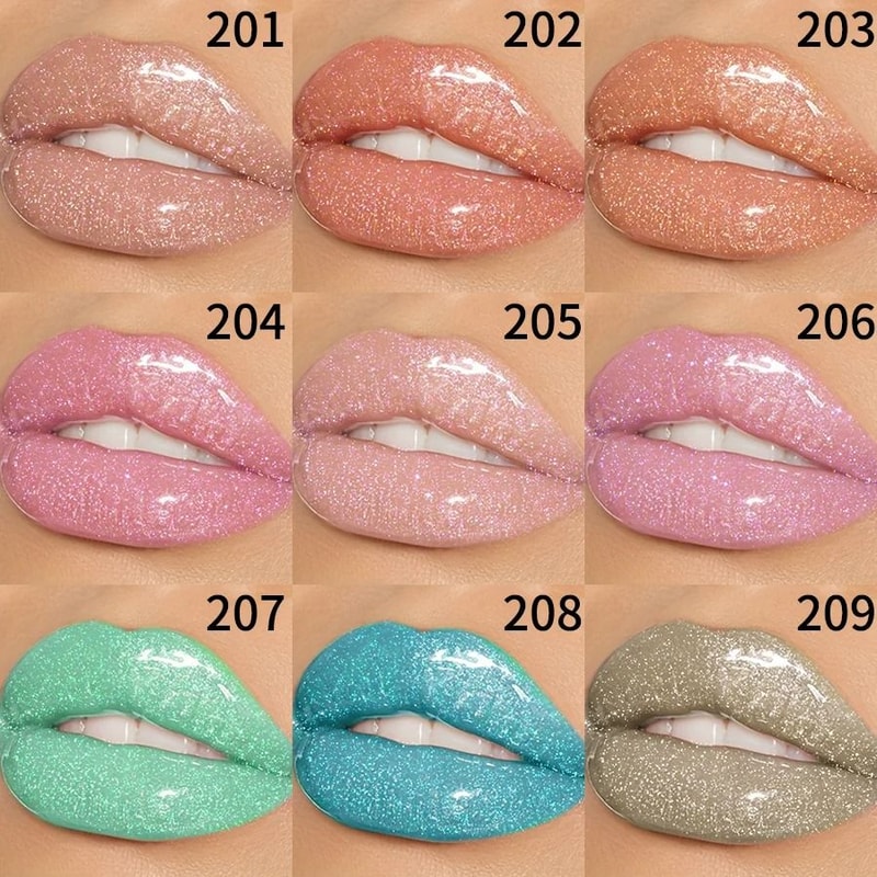 Moisturizing Diamond Shimmer Glitter Lip Gloss 2