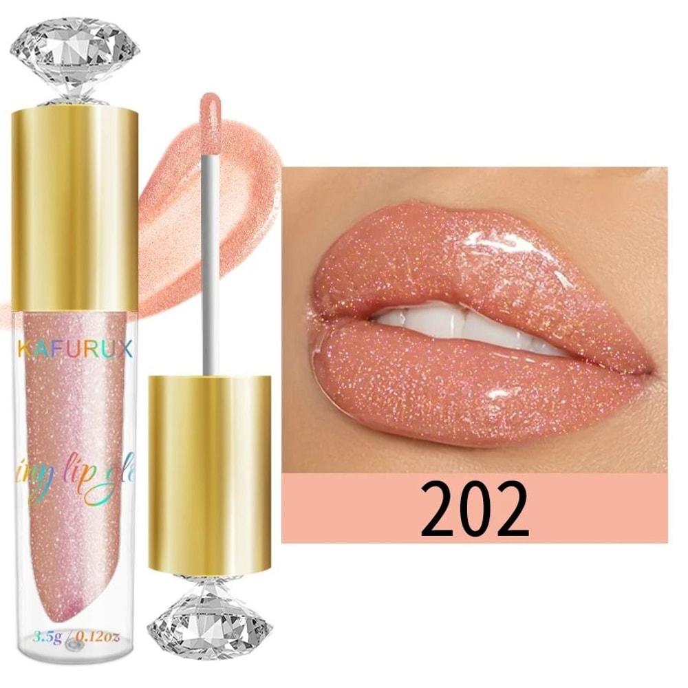 Moisturizing Diamond Shimmer Glitter Lip Gloss 7