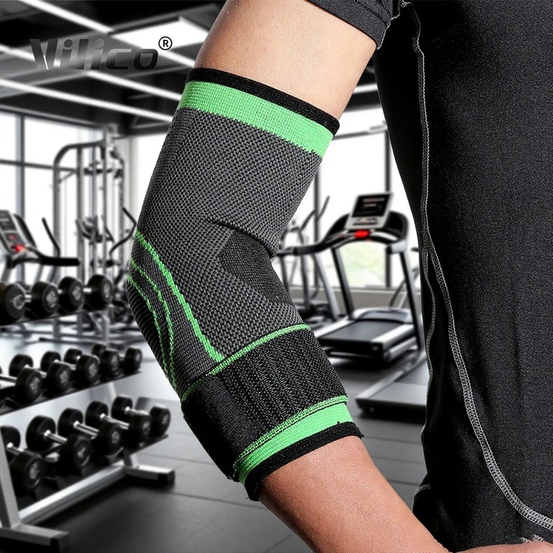 Elbow Support Sleeve For Sports And Fitness Protection 0