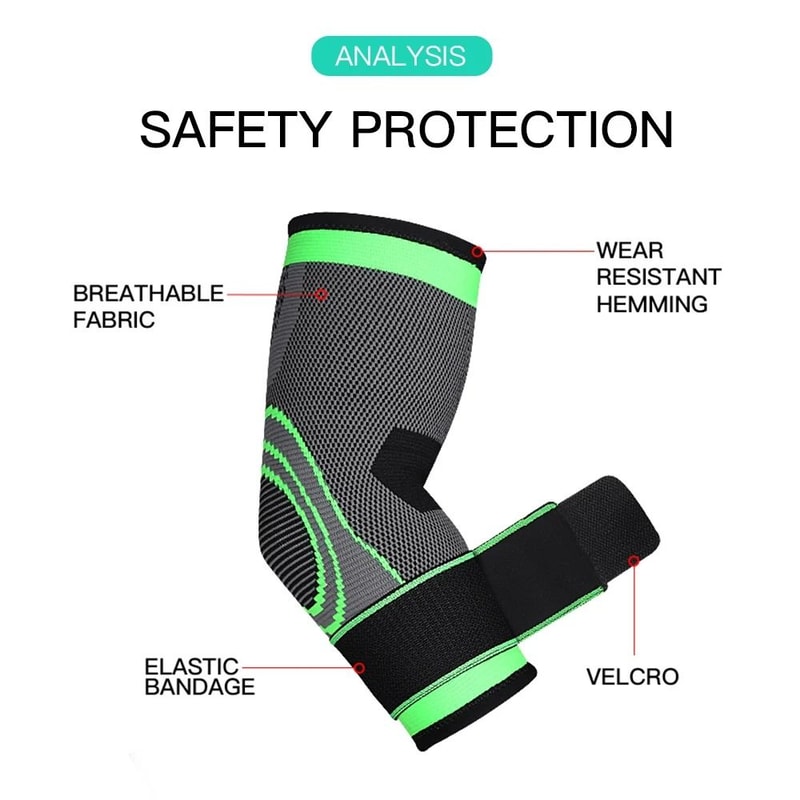 Elbow Support Sleeve For Sports And Fitness Protection 2