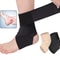 Slim Ankle Support Brace With Adjustable Pressure Straps 0
