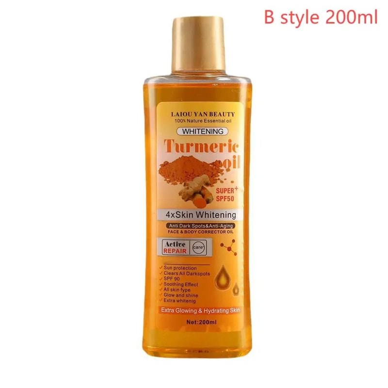 Turmeric Massage And Essential Oil For Moisturizing And Smoothing Skin 6