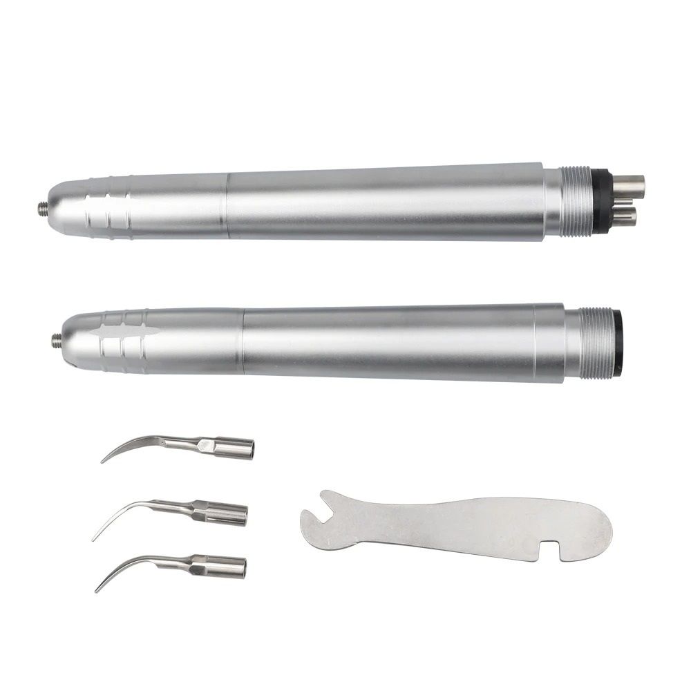 Dental Air Scaler Handpiece With 3 Tips For Polishing And Cleaning 2