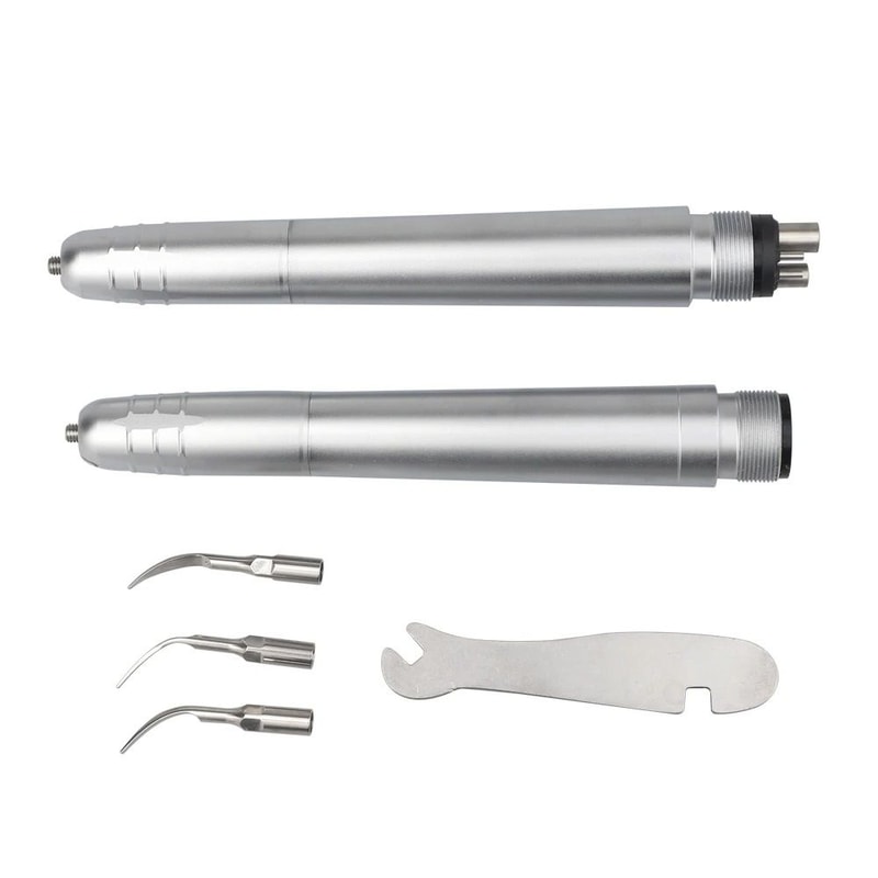 Dental Air Scaler Handpiece With 3 Tips For Polishing And Cleaning 2