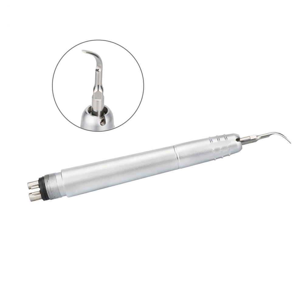 Dental Air Scaler Handpiece With 3 Tips For Polishing And Cleaning 4