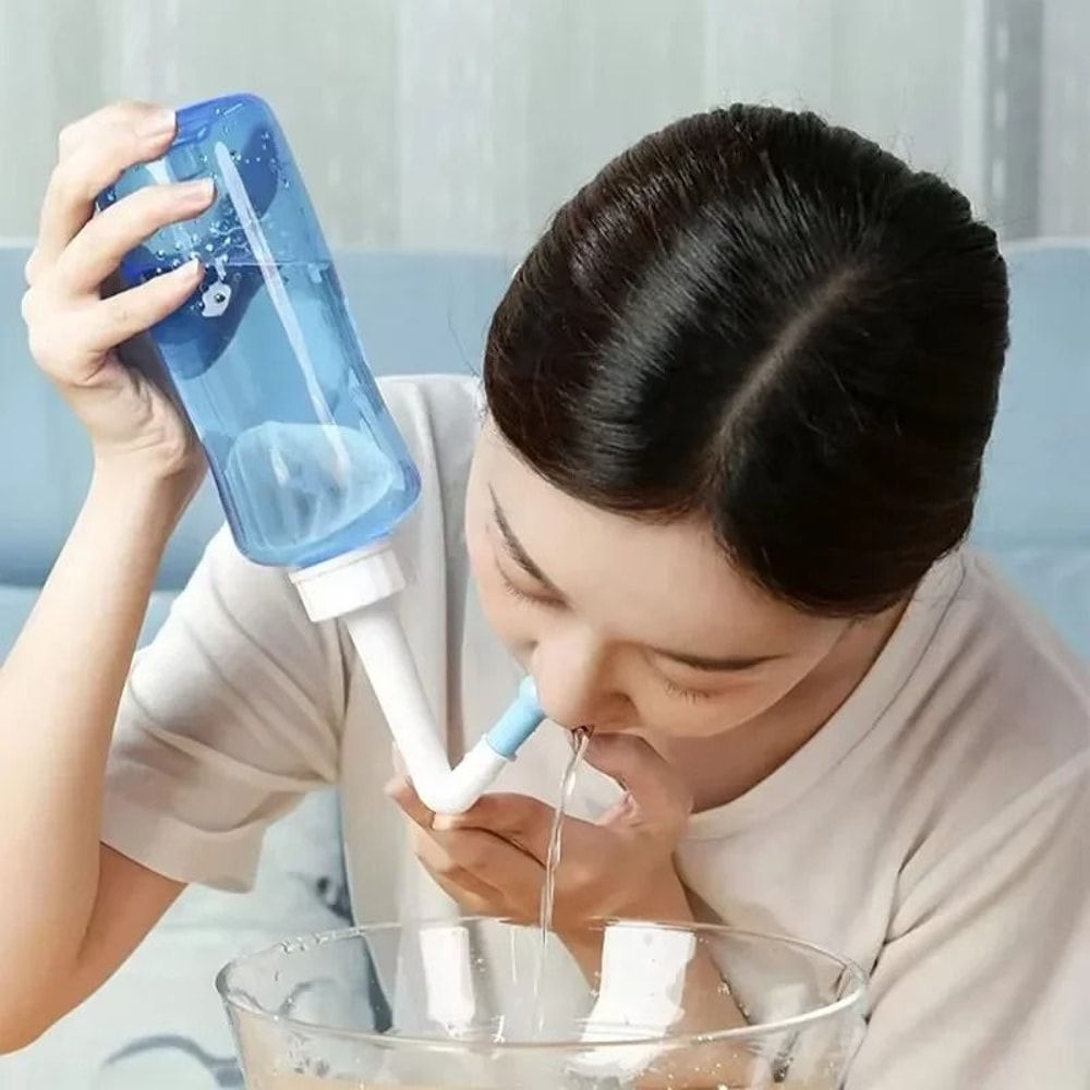 300 Ml Nasal Wash Bottle For Gentle Nasal Cleansing 0