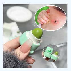 portable mosquito repellent fragrance clip for cooling and soothing comfort