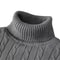 Mens Turtleneck Knitted Sweater For Warm Casual Wear 10