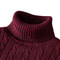 Mens Turtleneck Knitted Sweater For Warm Casual Wear 7