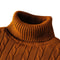 Mens Turtleneck Knitted Sweater For Warm Casual Wear 13