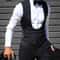 Mens Slim Fit Suit Vest For Formal And Wedding Wear 0