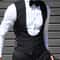 Mens Slim Fit Suit Vest For Formal And Wedding Wear 2