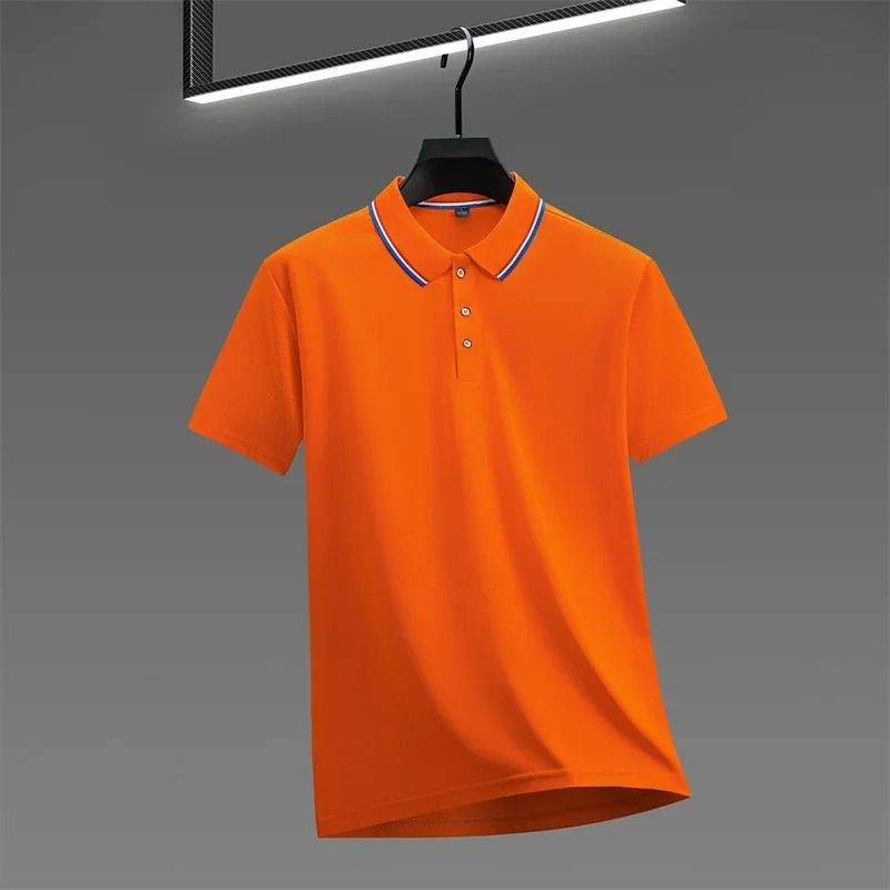 Mens Casual Short Sleeve Polo Shirt For Summer Comfort 11