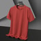 Mens Summer Waffle Knit Short Sleeve T Shirt 10